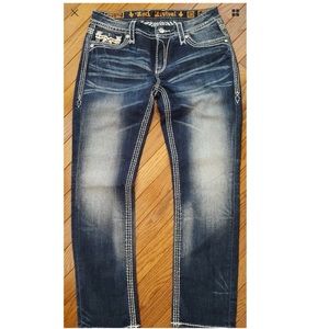 Women Rock revival 29 30 Avery straight leg jeans